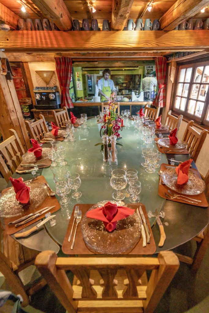 La table du chef - Restaurant gastronomique Les Tables de Philippe à Chamonix
