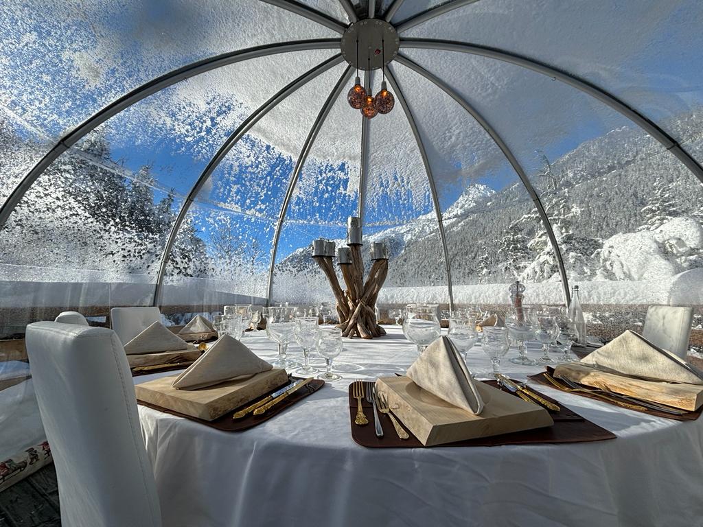 La bulle de Philippe - Restaurant Les Tables de Philippe à Chamonix Mont-Blanc
